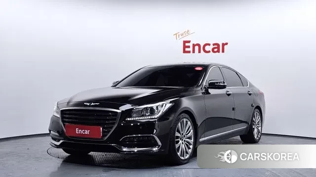 Genesis G80 2018 Черный из Кореи
