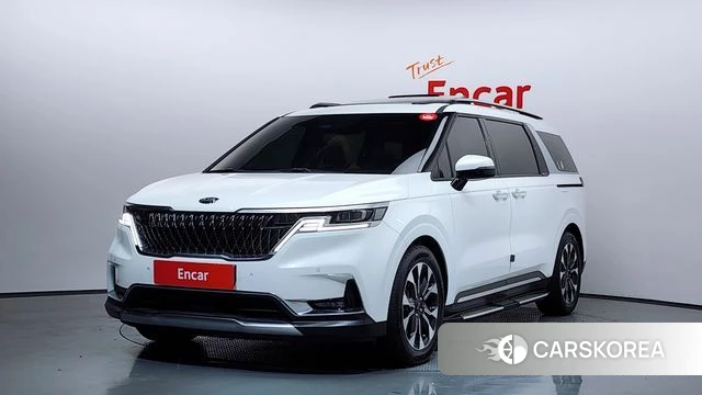 Kia Carnival 4th generation 2021 Белый из Кореи