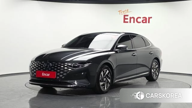 Hyundai The New Grandeur IG Hybrid 2021 Серый из Кореи