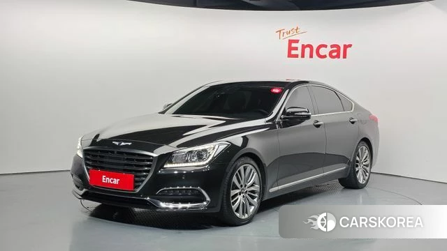 Genesis G80 2018 Черный из Кореи