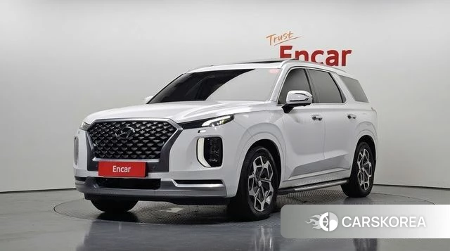 Hyundai Palisade 2021 Белый из Кореи