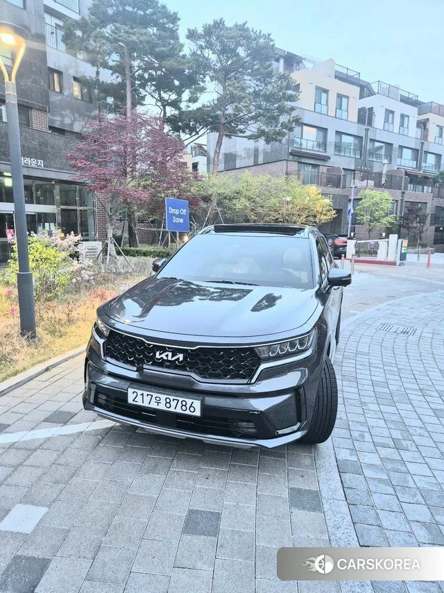 Kia Sorento 4th Generation 2022 Серый из Кореи