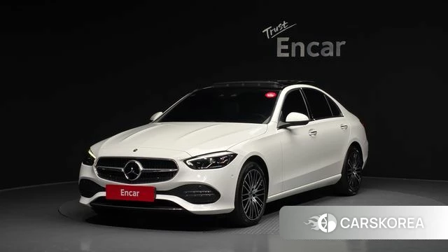 Mercedes-Benz C-Class W206 2022 Белый из Кореи