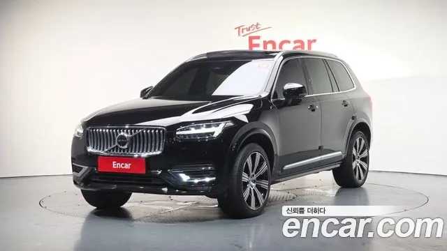 Volvo XC90 second Generation 2022 Черный из Кореи