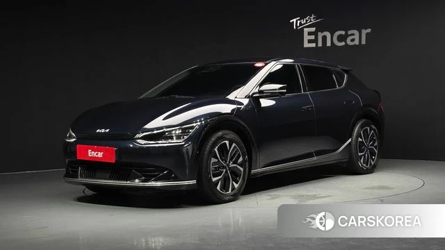 Kia EV6 2021 Синий из Кореи