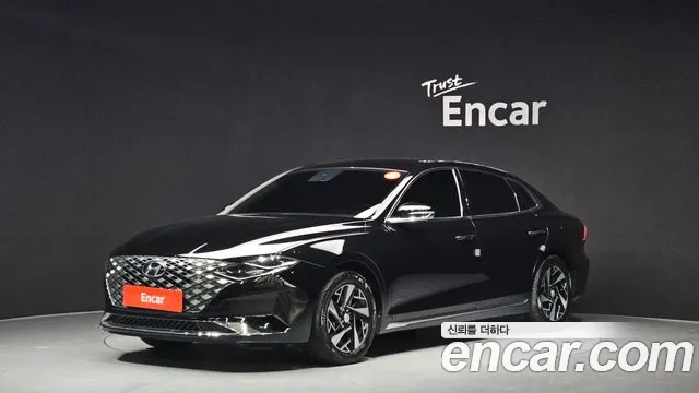 Hyundai The New Grandeur IG Hybrid 2021 Черный из Кореи
