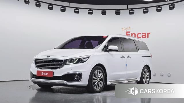 Kia All New Carnival 2018 Белый из Кореи