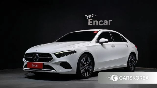 Mercedes-Benz A-Class W177 2024 Белый из Кореи