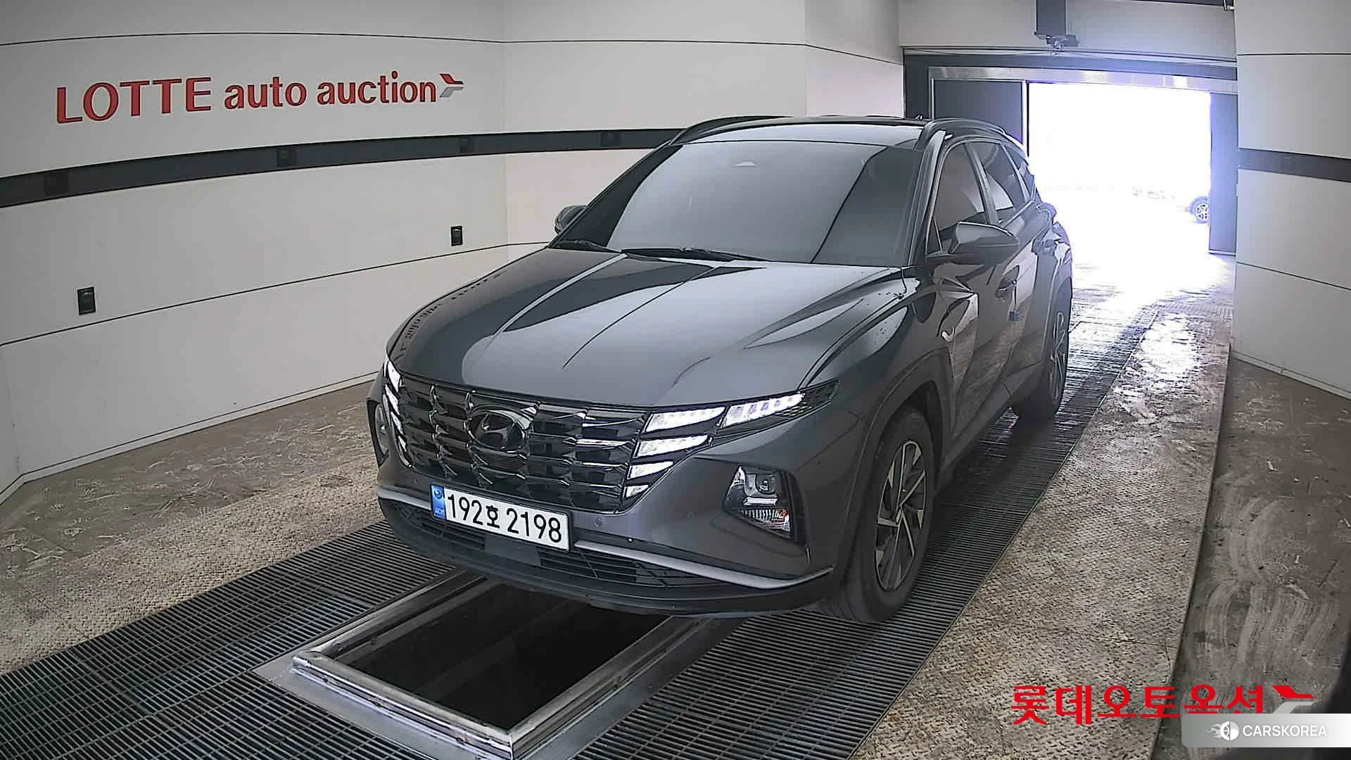 Hyundai Tucson Hybrid 2022 Titanium Grey Metallic из Кореи