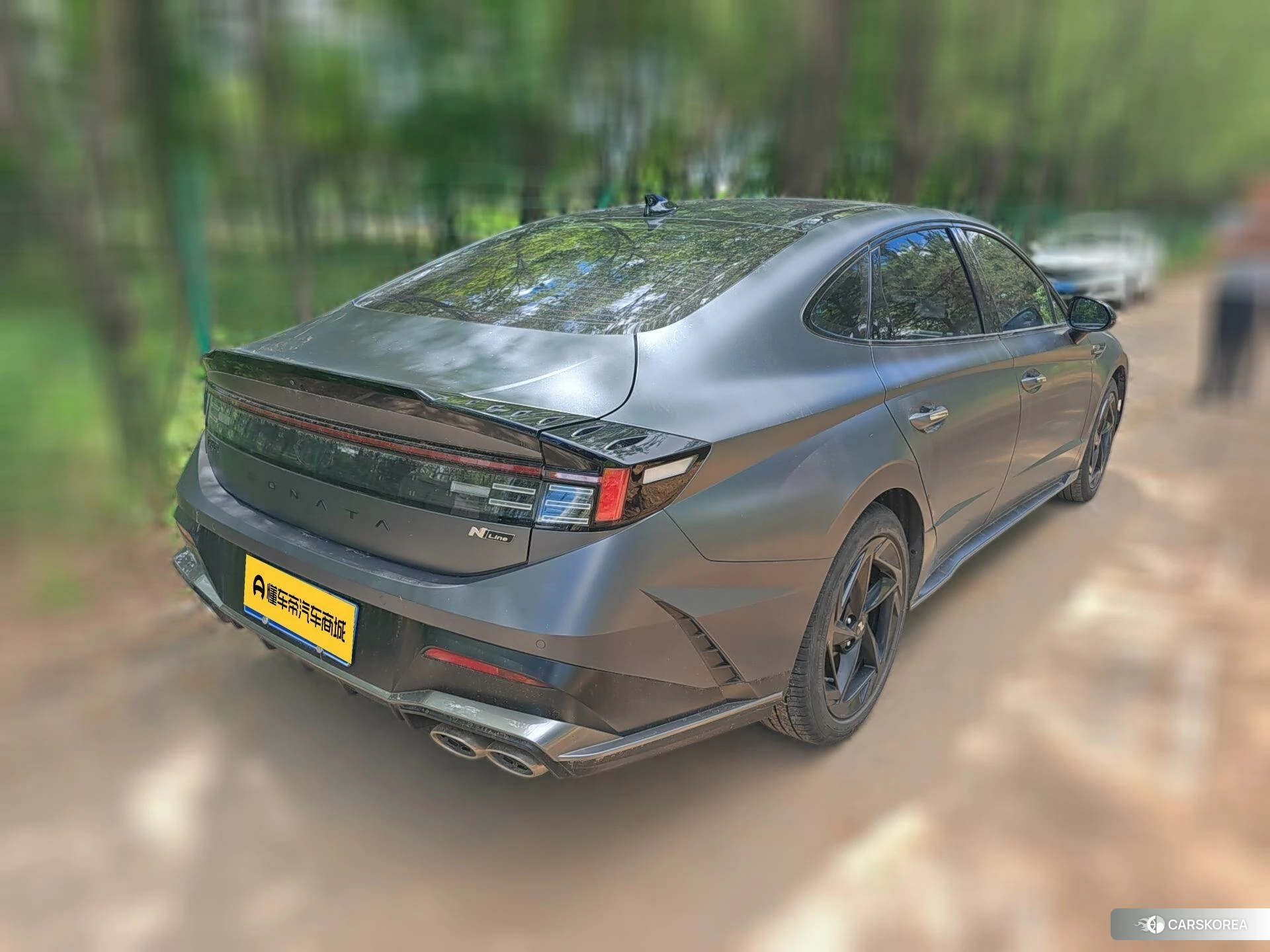 Hyundai Sonata 2024 Темно-серый из Китая