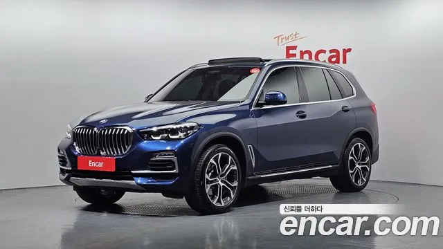 BMW X5 (G05) 2021 Синий из Кореи