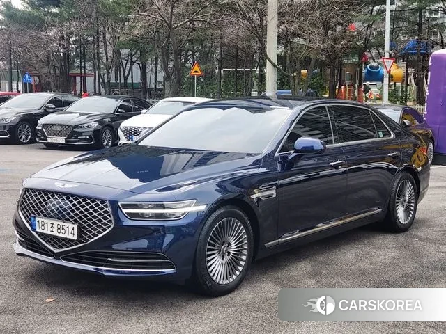 Genesis G90 2021 Синий из Кореи