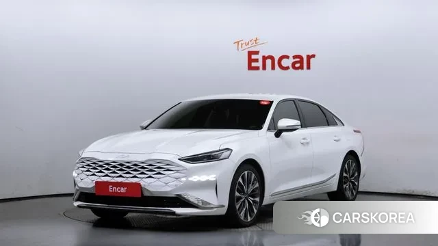 Kia K8 2021 Белый из Кореи