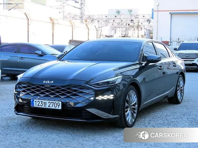 Kia K8 2021 Серый из Кореи