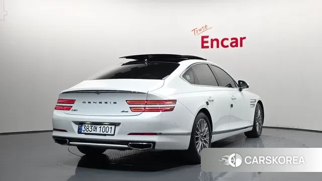 Genesis G80 (RG3) 2020 Белый из Кореи