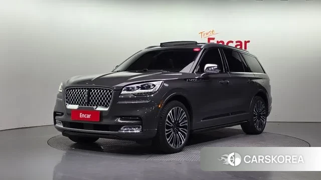 Lincoln Aviator 2nd generation 2020 Серый из Кореи