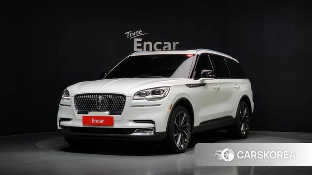Lincoln Aviator 2nd generation 2021 Белый из Кореи