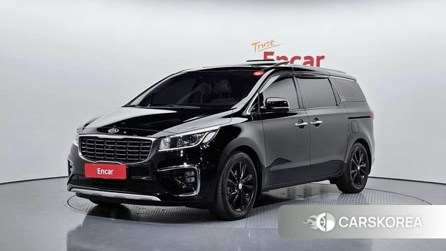 Kia The New Carnival 2018 Черный из Кореи