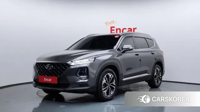 Hyundai Santa Fe TM 2019 Серый из Кореи
