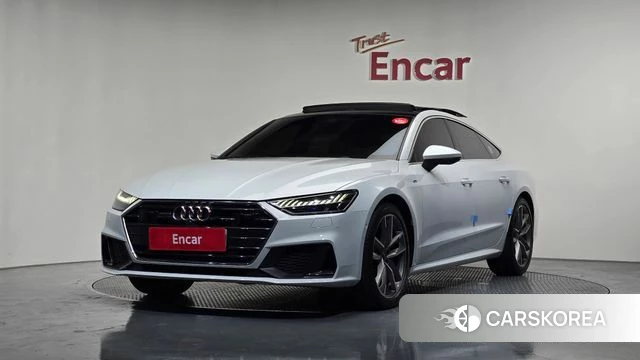 Audi A7 (4K) 2020 Белый из Кореи