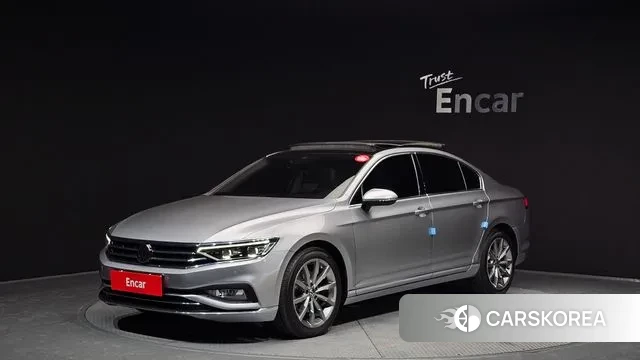 Volkswagen Passat GT (B8) 2021 Серебряный из Кореи