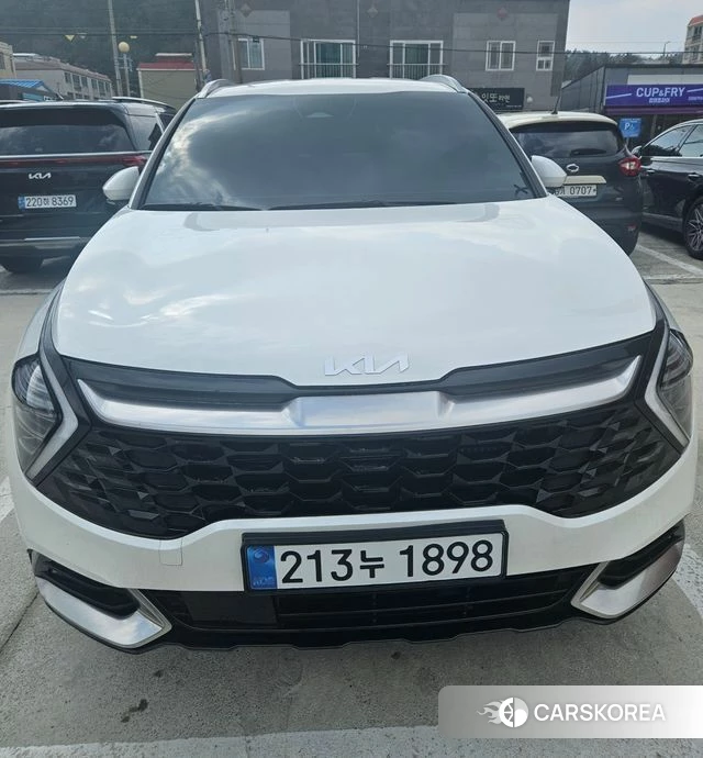Kia The New Sportage 5th Generation Hybrid 2024 Белый из Кореи