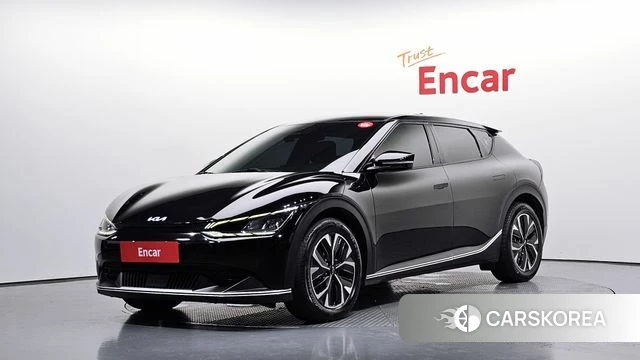 Kia EV6 2022 Черный из Кореи