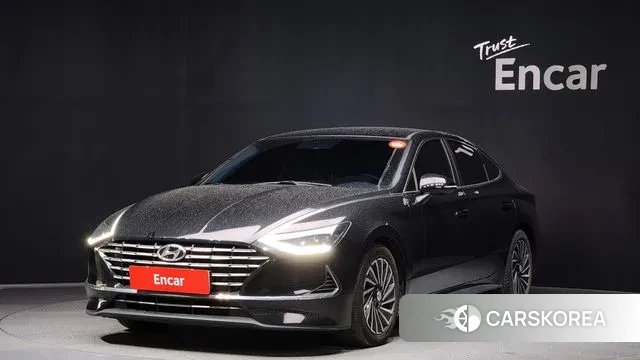 Hyundai Sonata Hybrid (DN8) 2021 Черный из Кореи