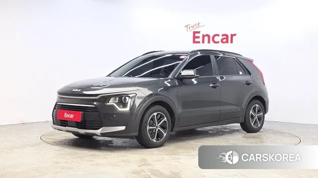 Kia Di Ol Nu Niro 2022 Серый из Кореи