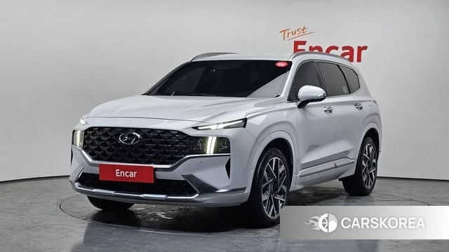 Hyundai The New Santa Fe 2021 Белый из Кореи
