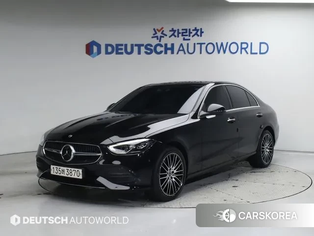 Mercedes-Benz C-Class W206 2022 Черный из Кореи