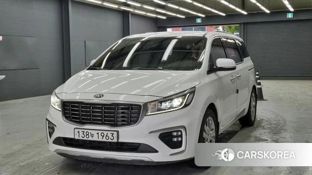 Kia The New Carnival 2019 Белый из Кореи