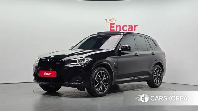 BMW X3 (G01) 2024 Черный из Кореи