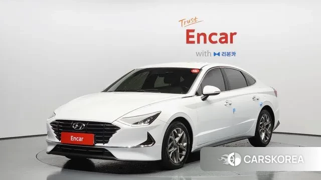 Hyundai Sonata (DN8) 2020 Белый из Кореи