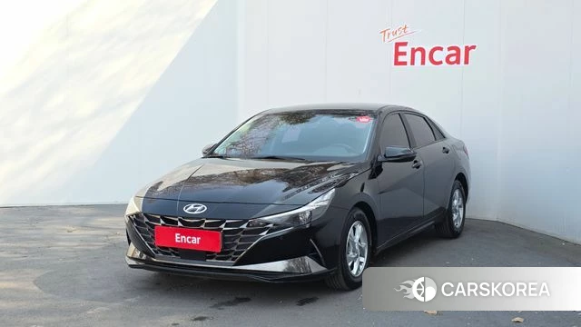 Hyundai Avante (CN7) 2020 Черный из Кореи