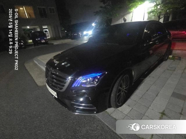 Mercedes-Benz S-Class W222 2018 Черный из Кореи