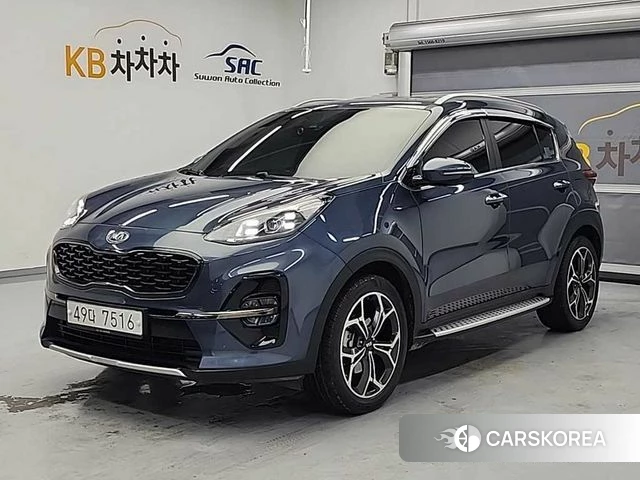 Kia Sportage The Bold 2018 Синий из Кореи