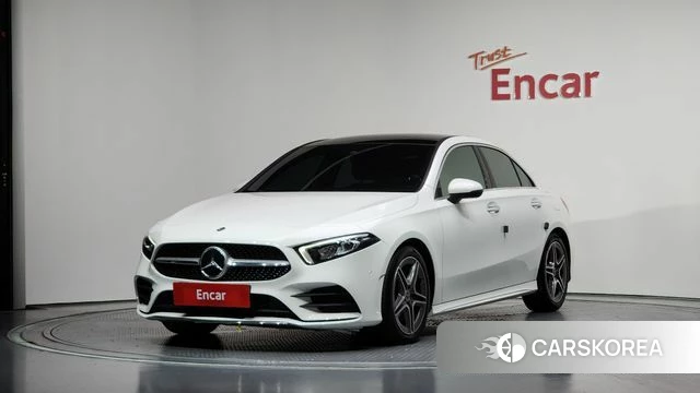 Mercedes-Benz A-Class W177 2022 Белый из Кореи