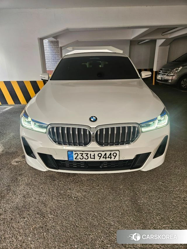 BMW 6 Series GT (G32) 2023 Белый из Кореи