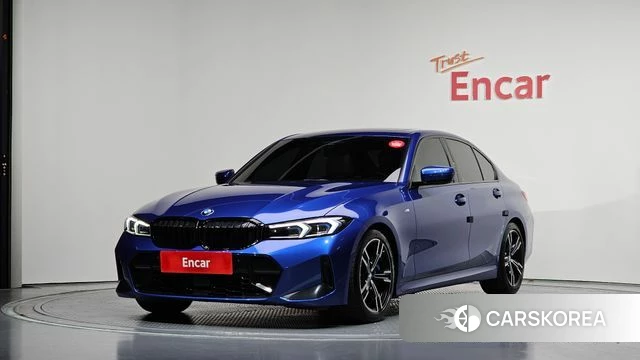 BMW 3 Series (G20) 2023 Синий из Кореи