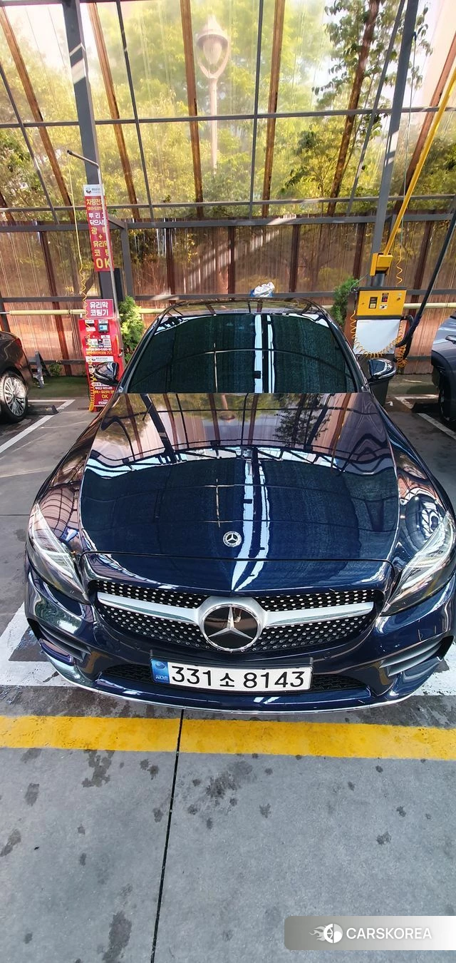 Mercedes-Benz C-Class W205 2021 Синий из Кореи