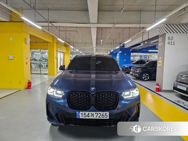 BMW X4 (G02) 2022 Синий из Кореи
