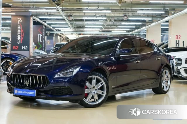 Maserati Quattroporte 2020 Синий из Кореи