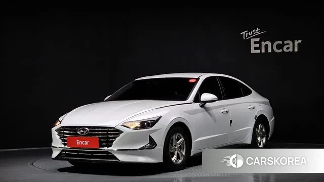 Hyundai Sonata (DN8) 2021 Белый из Кореи
