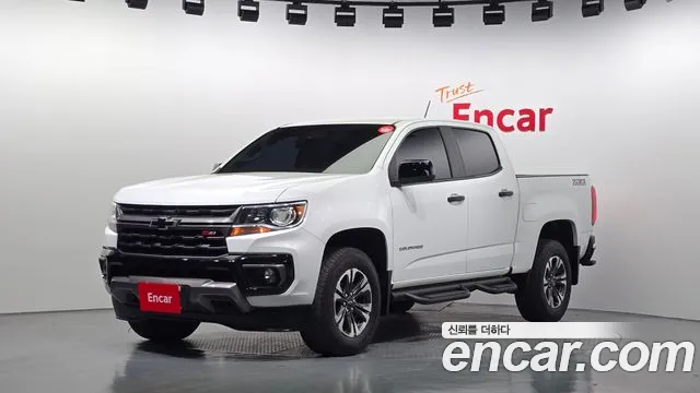 Chevrolet (GM Daewoo) Real New Colorado 2022 Белый из Кореи