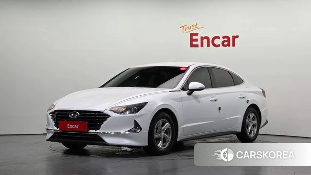 Hyundai Sonata (DN8) 2019 Белый из Кореи