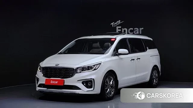 Kia The New Carnival 2019 Белый из Кореи