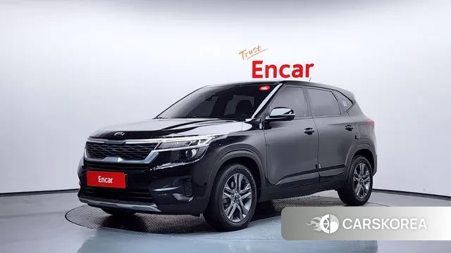 Kia Seltos 2019 Черный из Кореи