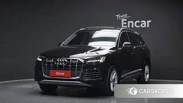 Audi Q7 (4M) 2020 Черный из Кореи