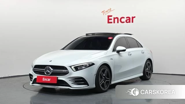 Mercedes-Benz A-Class W177 2021 Белый из Кореи